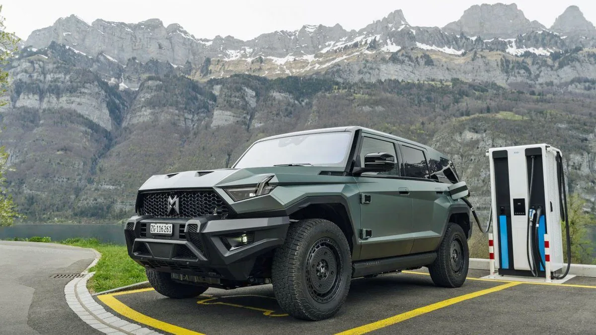 Scary: Dongfeng M-Hero 1 electric car in the driving report